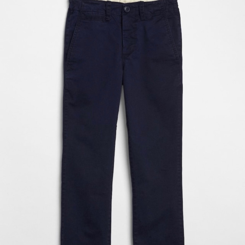 BNWT cotton twill uniform pants. Navy.